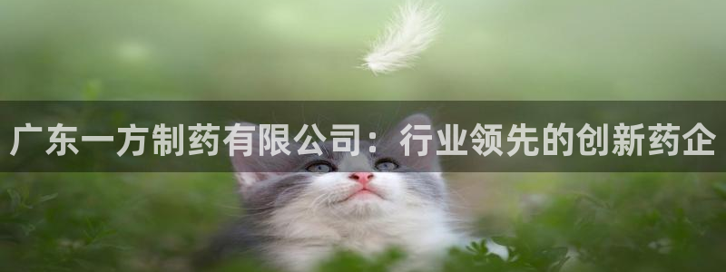 老哥吧九游会下架吗：广东一方制药有限公司：行业领先的创新药企