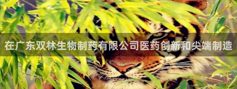 九游老哥俱乐部官网登录不了：在广东双林生物制药有限公司医药创新和尖端制造