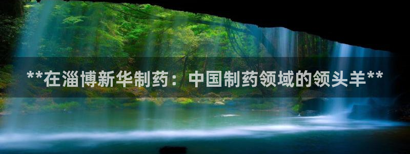 九游会老哥俱乐部官网首页论坛：**在淄博新华制药：中国制药领域的领头羊**