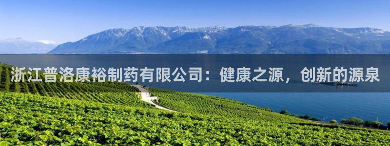 九游老哥俱乐部官网登录入口：浙江普洛康裕制药有限公司：健康之源，创新的源泉