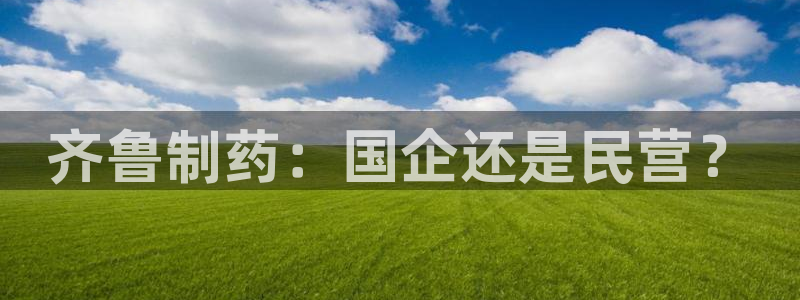九游会老哥俱乐部必备的交流社区论坛：齐鲁制药：国企还是民营？