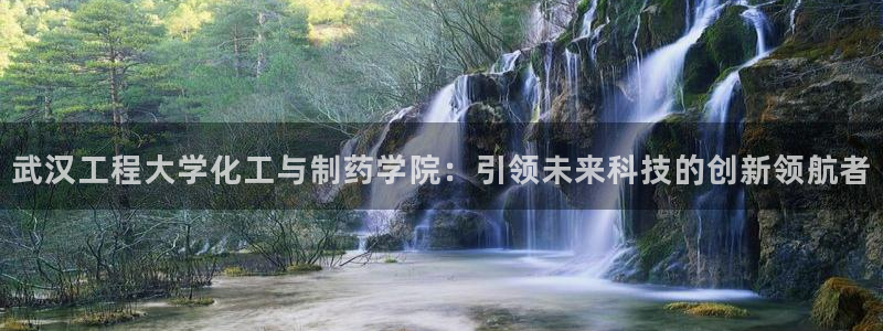 九游老哥俱乐部官网登录不了：武汉工程大学化工与制药学院：引领未来科技的创新领航者