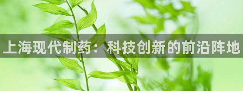 九游会老哥俱乐部论坛版：上海现代制药：科技创新的前沿阵地