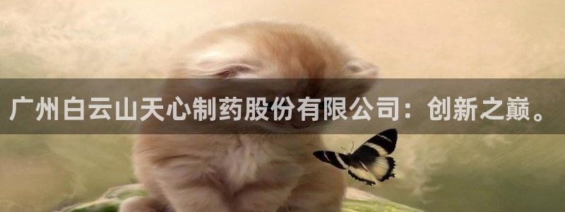 ag九游老哥俱乐部：广州白云山天心制药股份有限公司：创新之巅。