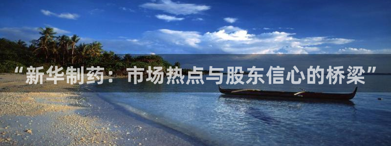 9游会老哥俱乐部：“新华制药：市场热点与股东信心的桥梁”